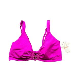 TRINA TURK swim & spa collection swim bikini top size 12 style 3233125 NWT